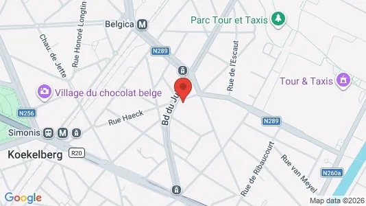 Apartments for rent in Brussels Sint-Jans-Molenbeek - Photo from Google Street View