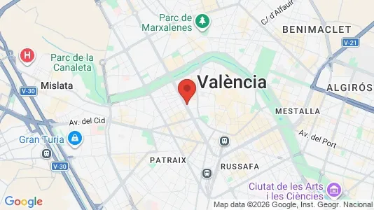 Apartments for rent in Valencia Extramurs - Photo from Google Street View