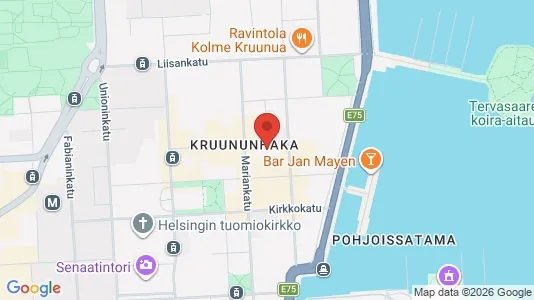 Apartments for rent i Helsinki Eteläinen - kort over placeringen
