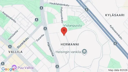 Apartments for rent i Helsinki Keskinen - kort over placeringen