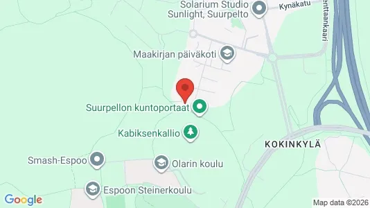 Apartments for rent i Espoo - kort over placeringen