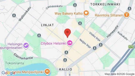 Apartments for rent i Helsinki Keskinen - kort over placeringen