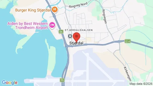 Apartments for rent i Stjørdal - kort over placeringen