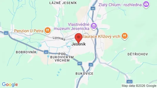Apartments for rent in Jeseník - Photo from Google Street View