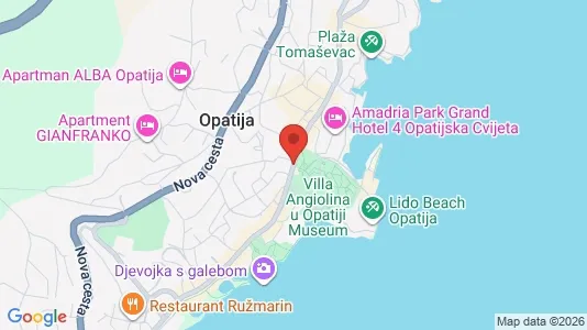 Apartments for rent in Opatija - Photo from Google Street View