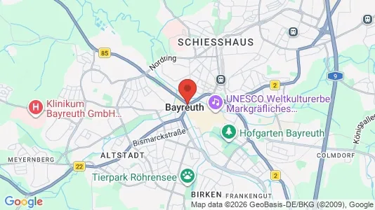 Apartments for rent in Bayreuth - Photo from Google Street View