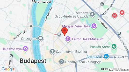 Apartments for rent in Budapest Terézváros - Photo from Google Street View