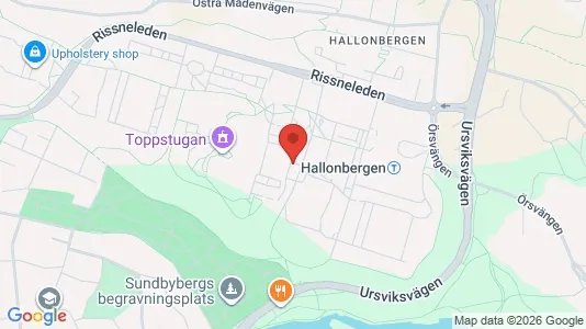 Rooms for rent in Sundbyberg - Photo from Google Street View