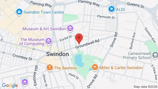 Apartments for rent in Swindon - Wiltshire - Photo from Google Street View