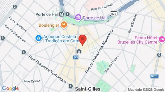 Apartments for rent in Brussels Sint-Gillis - Photo from Google Street View