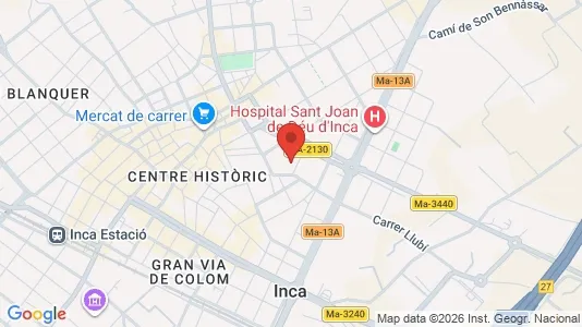 Apartments for rent in Inca - Photo from Google Street View