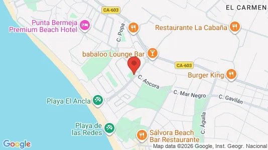 Apartments for rent i El Puerto de Santa María - kort over placeringen