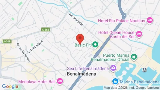 Apartments for rent i Benalmádena - kort over placeringen