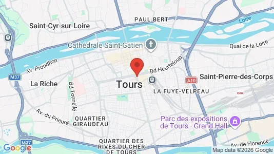 Apartments for rent in Tours - Photo from Google Street View