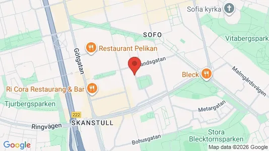 Apartments for rent i Södermalm - kort over placeringen