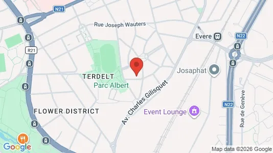 Apartments for rent i Brussels Schaarbeek - kort over placeringen