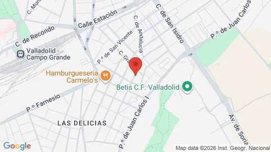 Apartments for rent in Valladolid - Photo from Google Street View