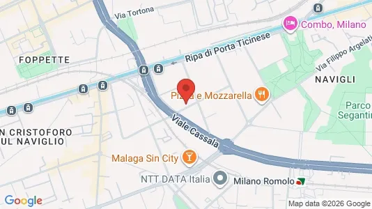 Apartments for rent i Milano Zona 6 - Barona, Lorenteggio - kort over placeringen
