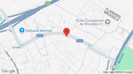 Apartments for rent i Brussels Sint-Lambrechts-Woluwe - kort over placeringen