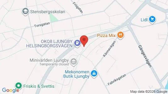 Apartments for rent i Ljungby - kort over placeringen