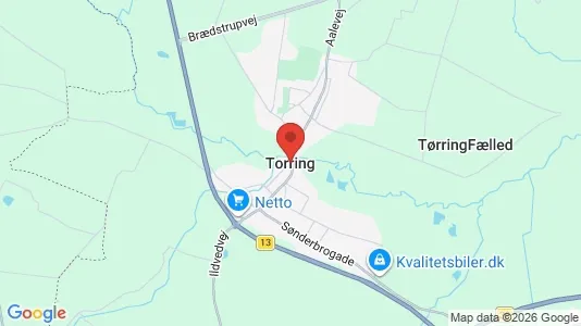 Houses for rent in Tørring - Photo from Google Street View