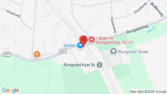 Apartments for rent i Rungsted Kyst - kort over placeringen