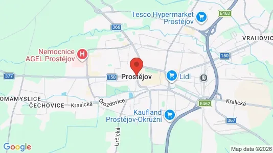 Apartments for rent in Prostějov - Photo from Google Street View