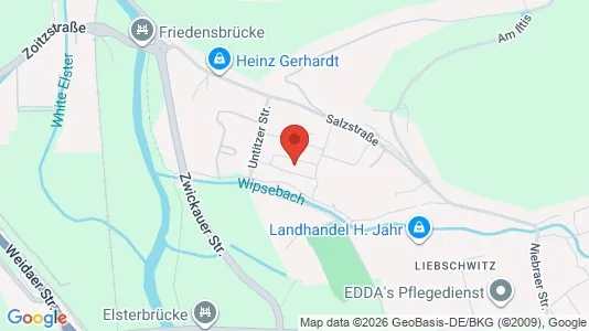 Apartments for rent in Gera - Photo from Google Street View