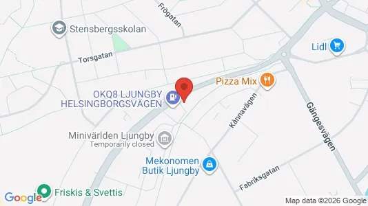 Apartments for rent i Ljungby - kort over placeringen