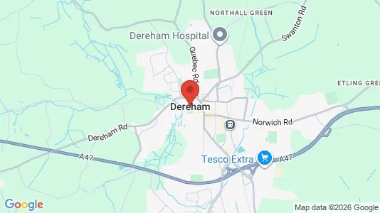 Apartments for rent in Dereham - Norfolk - Photo from Google Street View