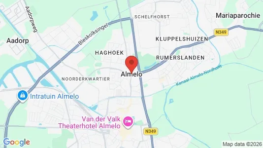 Apartments for rent in Almelo - Photo from Google Street View