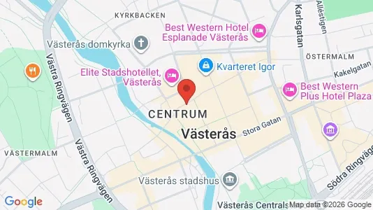 Apartments for rent i Västerås - kort over placeringen