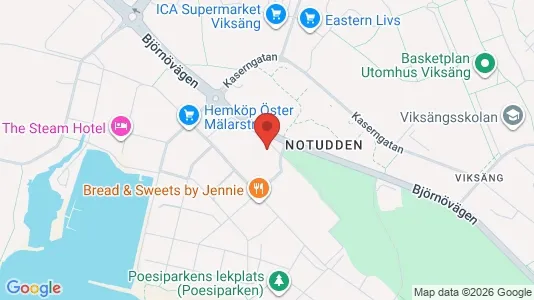 Apartments for rent i Västerås - kort over placeringen