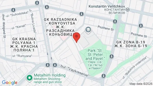 Apartments for rent in Sofia Krasna polyana - Photo from Google Street View