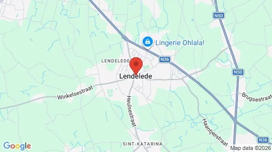 Houses for rent in Lendelede - Photo from Google Street View