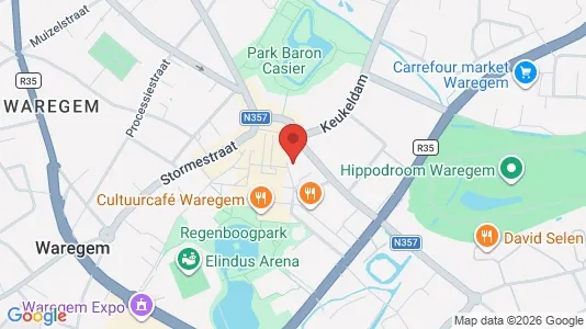 Apartments for rent in Waregem - Photo from Google Street View