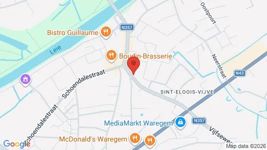 Apartments for rent in Waregem - Photo from Google Street View