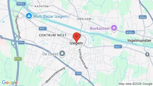 Houses for rent in Izegem - Photo from Google Street View