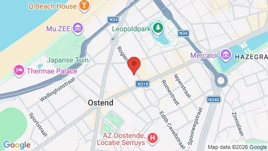 Apartments for rent in Oostende - Photo from Google Street View