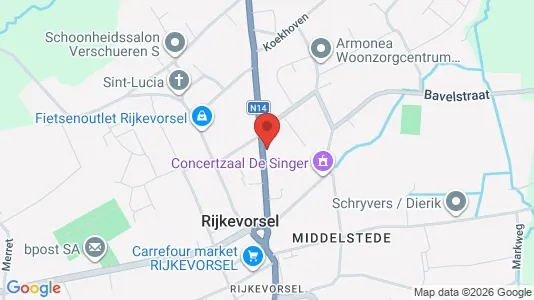 Apartments for rent in Rijkevorsel - Photo from Google Street View