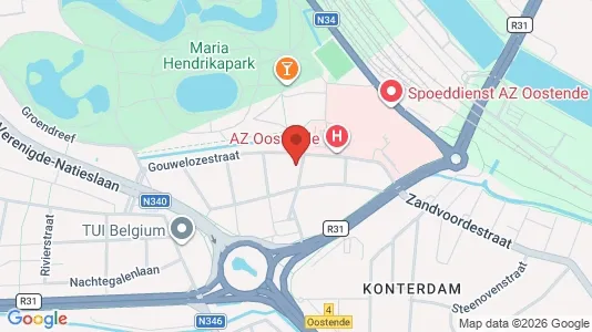 Apartments for rent in Oostende - Photo from Google Street View