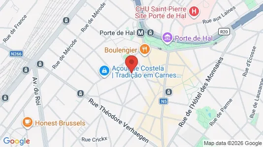 Apartments for rent in Brussels Sint-Gillis - Photo from Google Street View