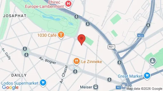 Apartments for rent i Brussels Schaarbeek - kort over placeringen