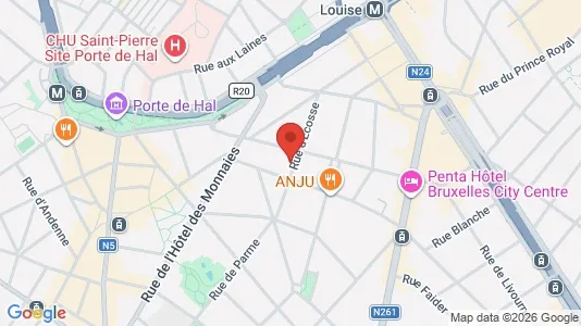 Apartments for rent in Brussels Sint-Gillis - Photo from Google Street View