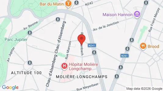 Apartments for rent in Brussels Vorst - Photo from Google Street View