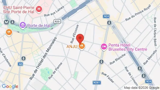 Apartments for rent in Brussels Sint-Gillis - Photo from Google Street View