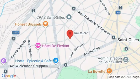 Apartments for rent in Brussels Sint-Gillis - Photo from Google Street View