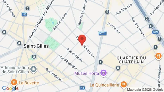 Apartments for rent in Brussels Sint-Gillis - Photo from Google Street View