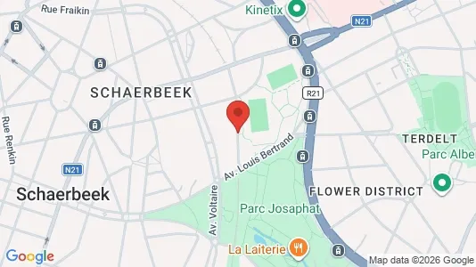 Apartments for rent i Brussels Schaarbeek - kort over placeringen