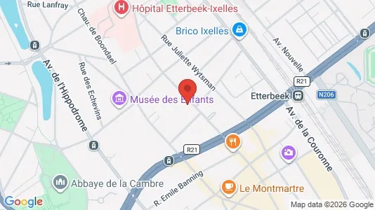 Apartments for rent in Brussels Elsene - Photo from Google Street View